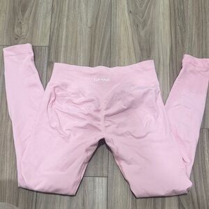 DFYNE Pink Seamless Leggings